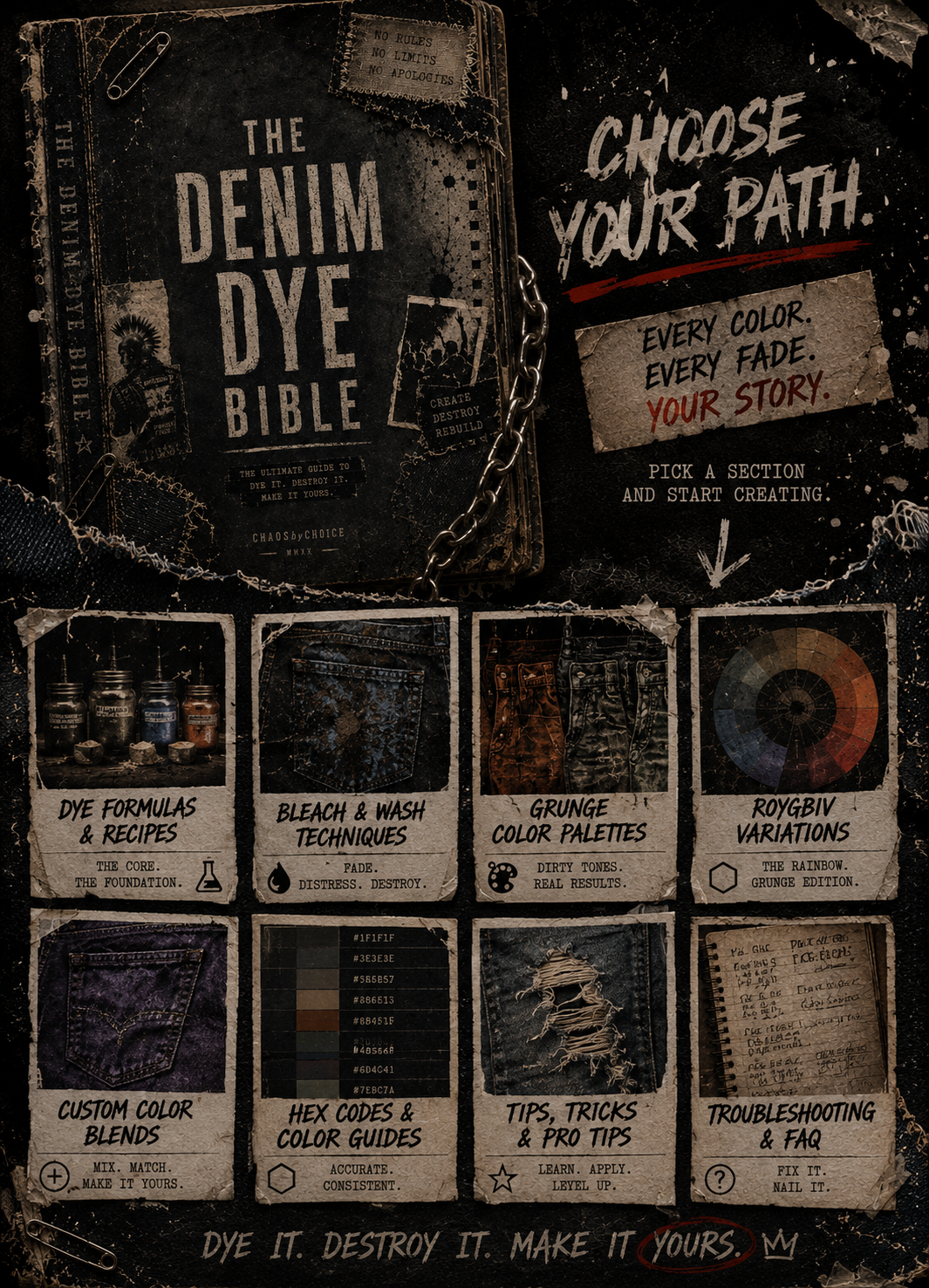 THE DENIM DYE BIBLE
