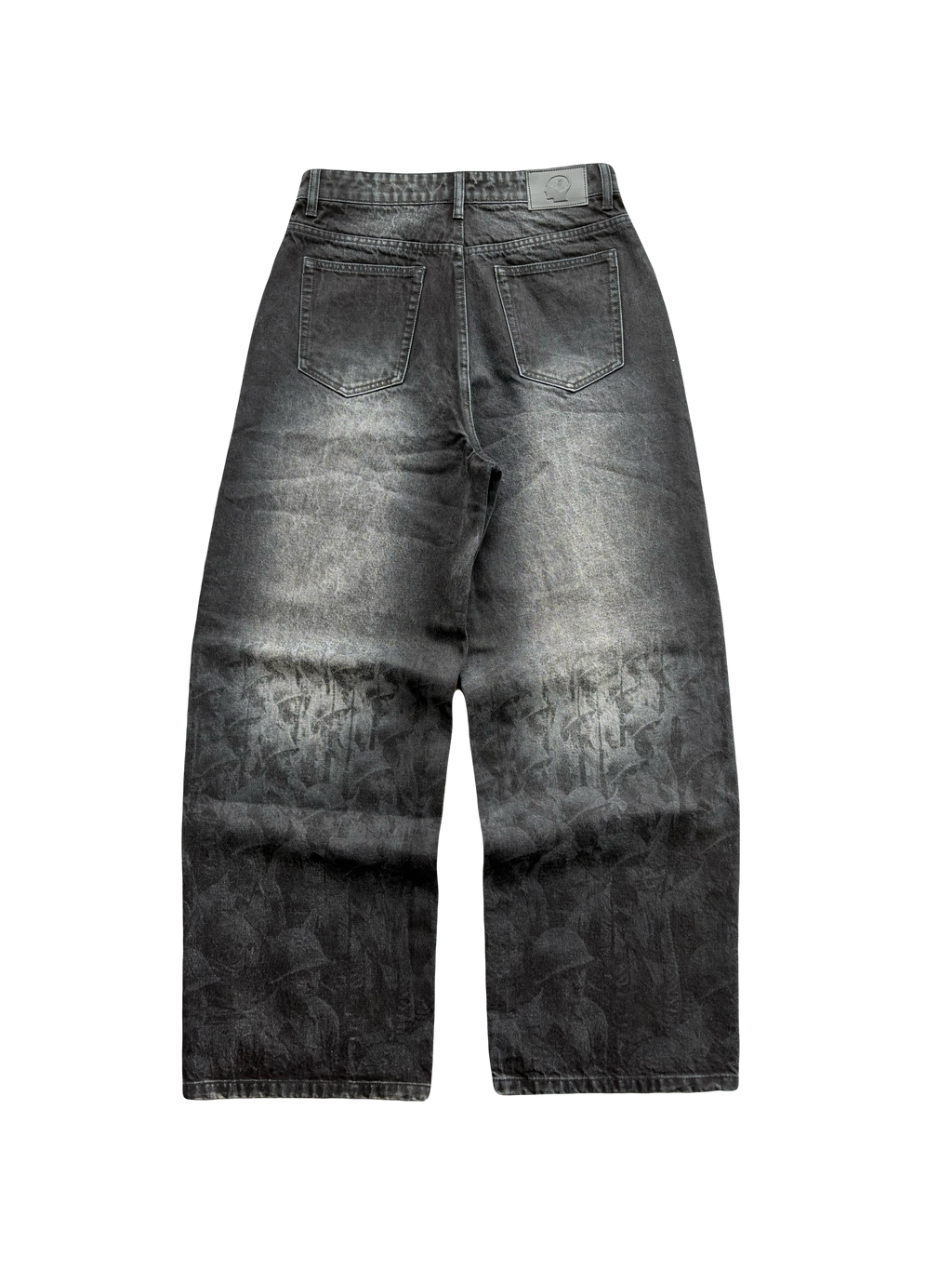 Baggy Battle Scarred Denim