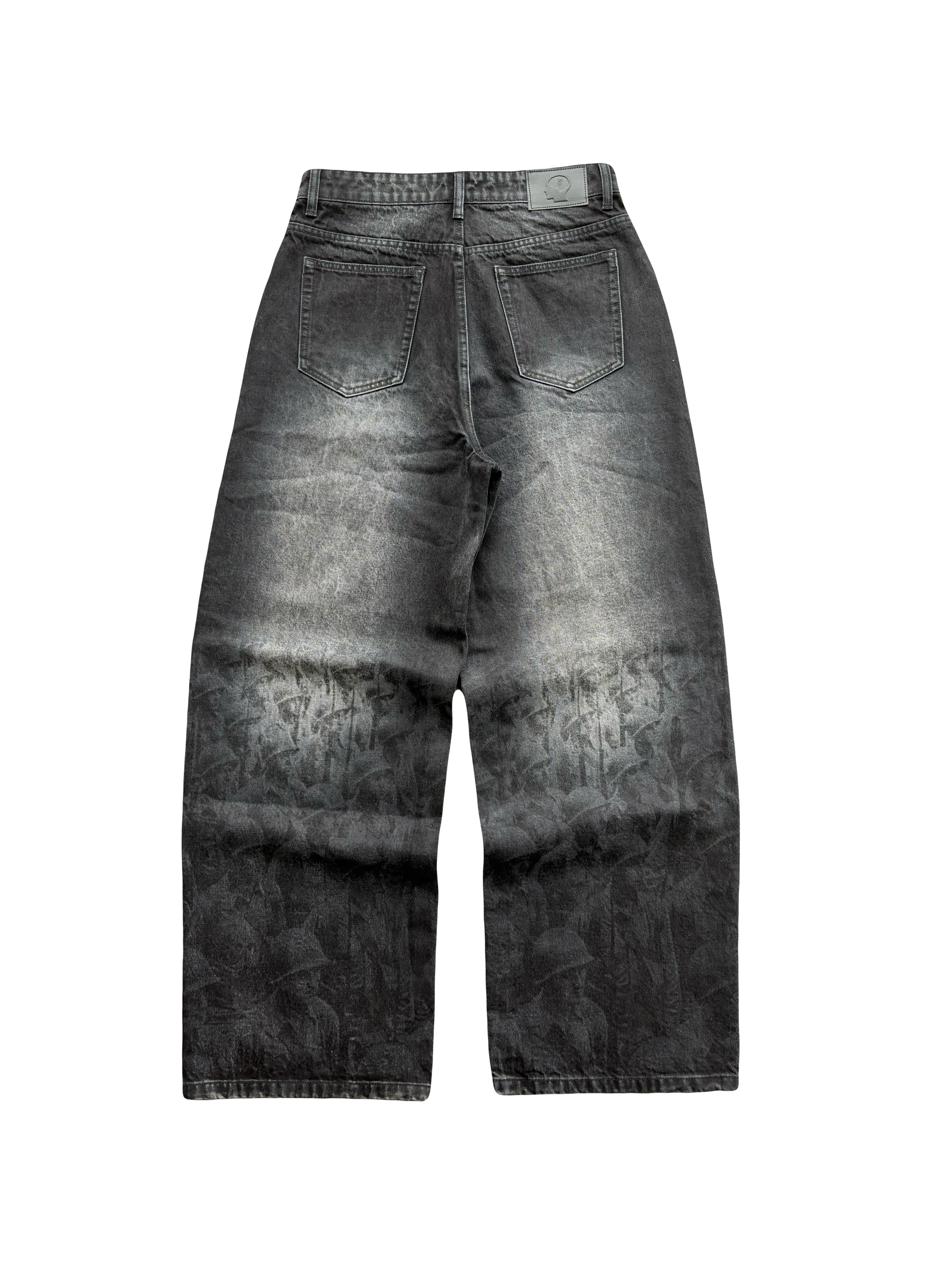 Baggy Battle Scarred Denim